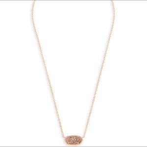 Kendra Scott necklace - rose gold